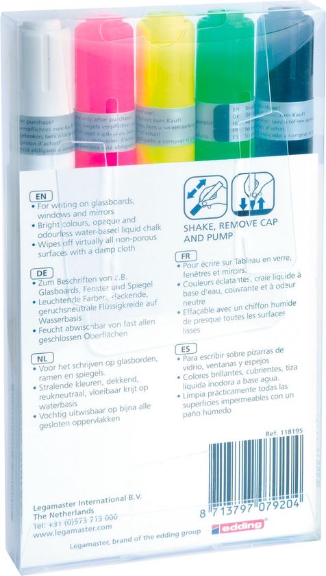 Schneider krijtmarker Maxx 260 fluorroze doos a 5 stuks Schneider krijtmarker Maxx 260 fluorroze doos a 5 stuks