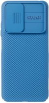 Nillkin - Geschikt voor- Xiaomi Redmi Note 11 Pro Hoesje - Privacy Back Case Donker Blauw