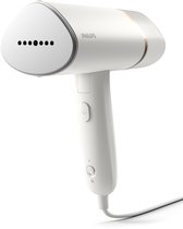 Philips Kledingstomer STH3020/10 - Opvouwbaar - Compacte Handstomer - Snel Warm – Lang Snoer - 1000 Watt - Incl Reistas - Wit