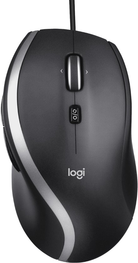 Foto: Logitech advanced corded mouse m500s toetsenbord en muis emea zwart
