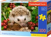 Castorland Hedgehog with Berries - 100pcs