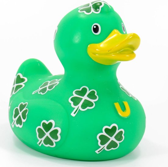 LUXURY CLOVER PATCH DUCK badeendje van BudDuck van Lux — afbeelding 4