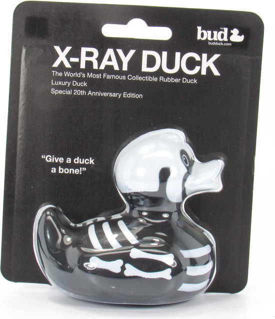 BudDuck Luxury Badeendje - X-Ray Duck - Badspeelgoed van BudDuck — afbeelding 3