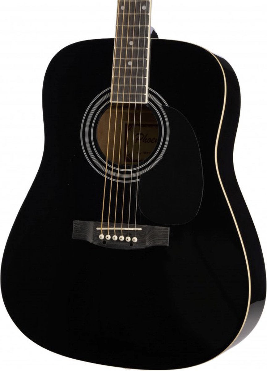 Protecteur De Rosace Guitare Acoustique En Silicone - Anti-Poussière Et Réduction De Résonance - 96mm Noir - 3