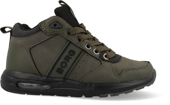Björn Borg Sneakers X1000 MID CTR K 2244 627707 9609 Groen / Zwart-30 |  bol.com