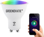 Groenovatie Wifi Smart LED Spot - GU10 Fitting - 5W - TUYA - RGBW