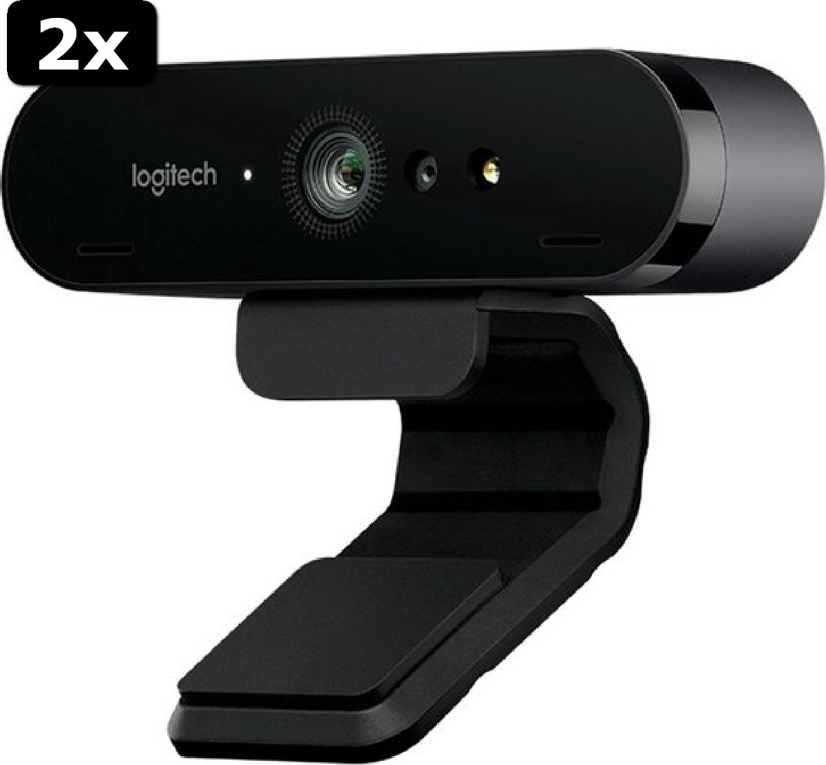 2x Logitech BRIO - Webcam - 4K Business Edition - HDR - 60 FPS ...