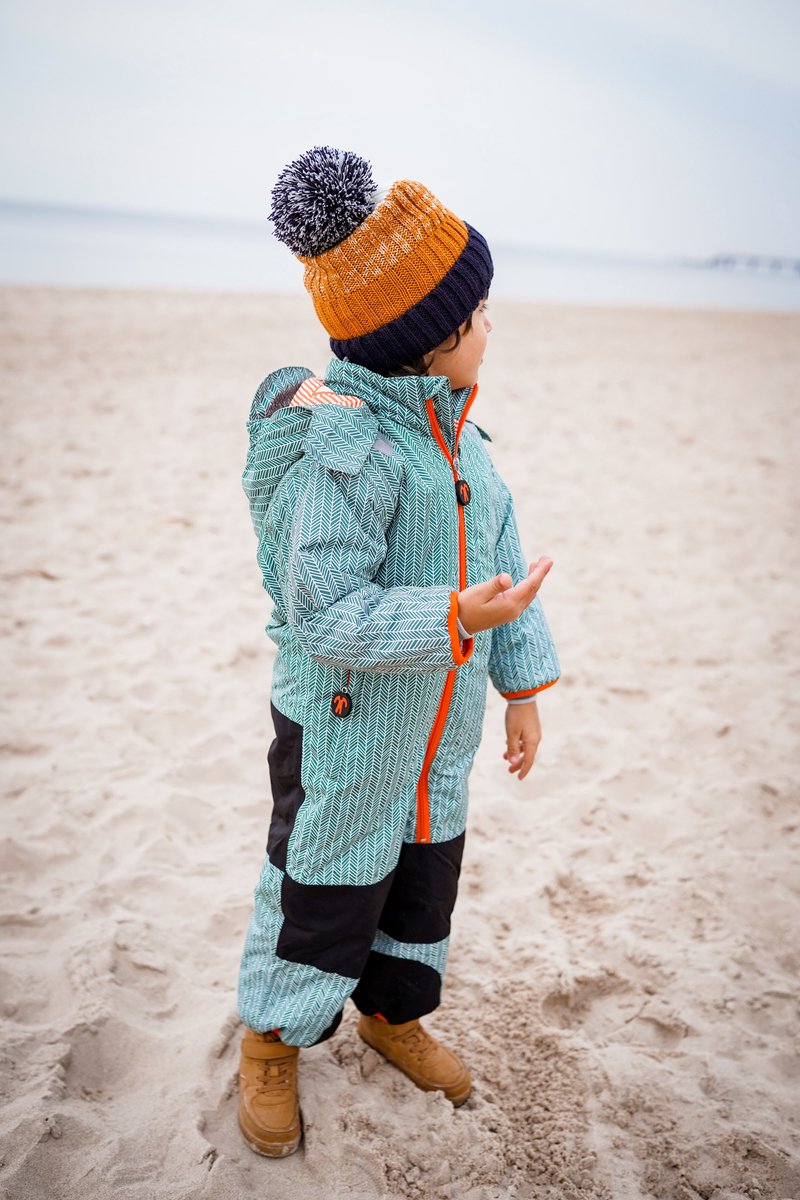 Ducksday Winterpak - Skipak voor kleuter - Sneeuwpak - Snowsuit - Waterdicht & PFAS - vrij - Gerecycled Polyester - Manu — afbeelding 11