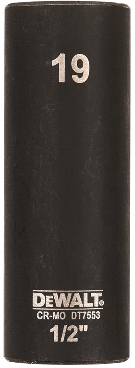 DeWALT DT7553 Krachtdop 1/2 lang | 19mm