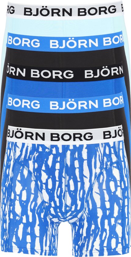 Björn Borg boxershorts Essential ( 5-pack) - Cotton Stretch boxers normale  lengte -... | bol.