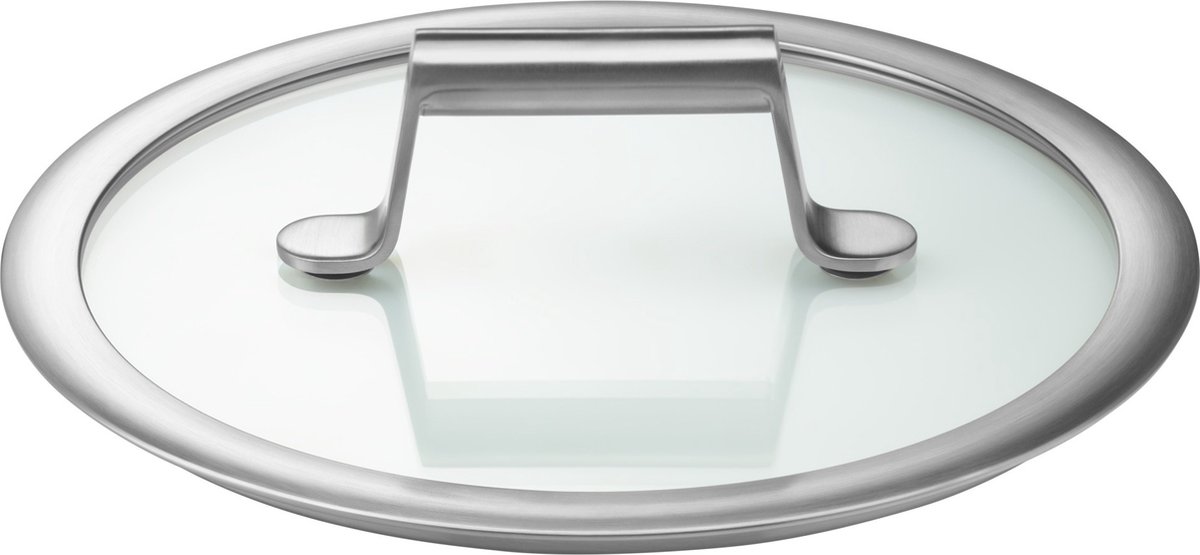 WMF Comfort Line steelpan, 16 cm, zonder deksel, kleine pan 1,4 l, kleine kookpan klein, pastapan, melkpan, inductie, Cromargan roestvrij staal, gematteerd, schaalverdeling, stapelbaar, ongecoat