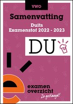 ExamenOverzicht - Samenvatting Duits VWO