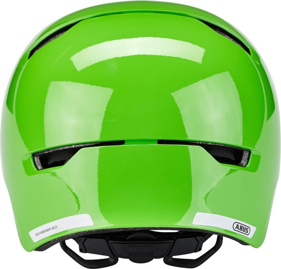 Casque Vélo Enfant ABUS Scraper 3.0 Kid – Robuste, Lumière Arrière, Ventilation Top – Bleu Taille M (54-58 Cm)