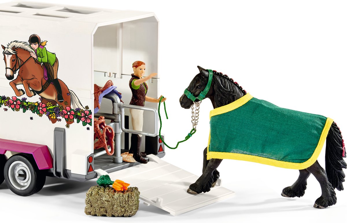 Schleich - Horse Club - Pickup met paardentrailer - 42346 — afbeelding 7