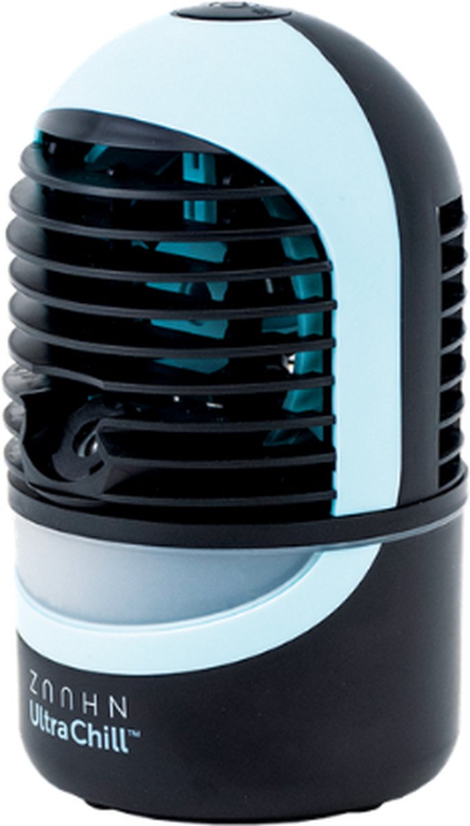 Zaahn Ultra Chill Deluxe 4-in-1 Air Cooler Mini koeler - Luchtbevochtiger - met sfeerlicht en leeslamp - verkoeling