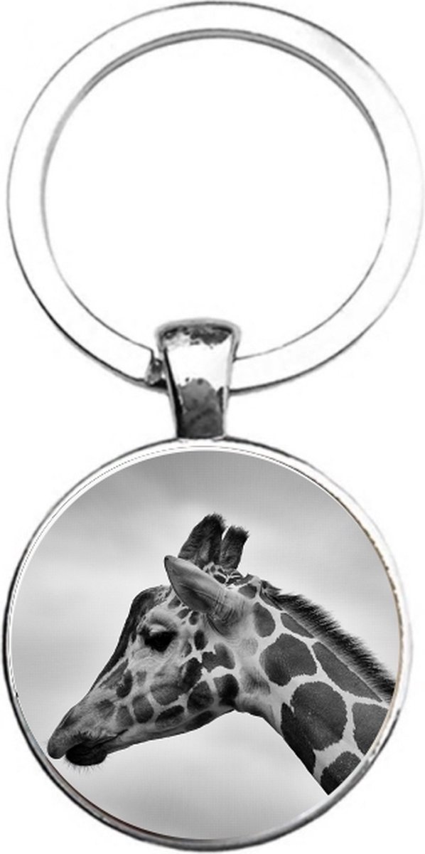Sleutelhanger Glas - Giraffe