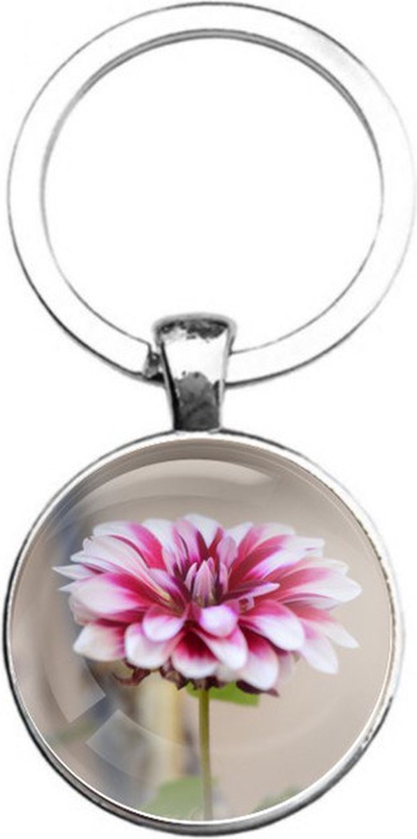 Sleutelhanger Glas - Bloem