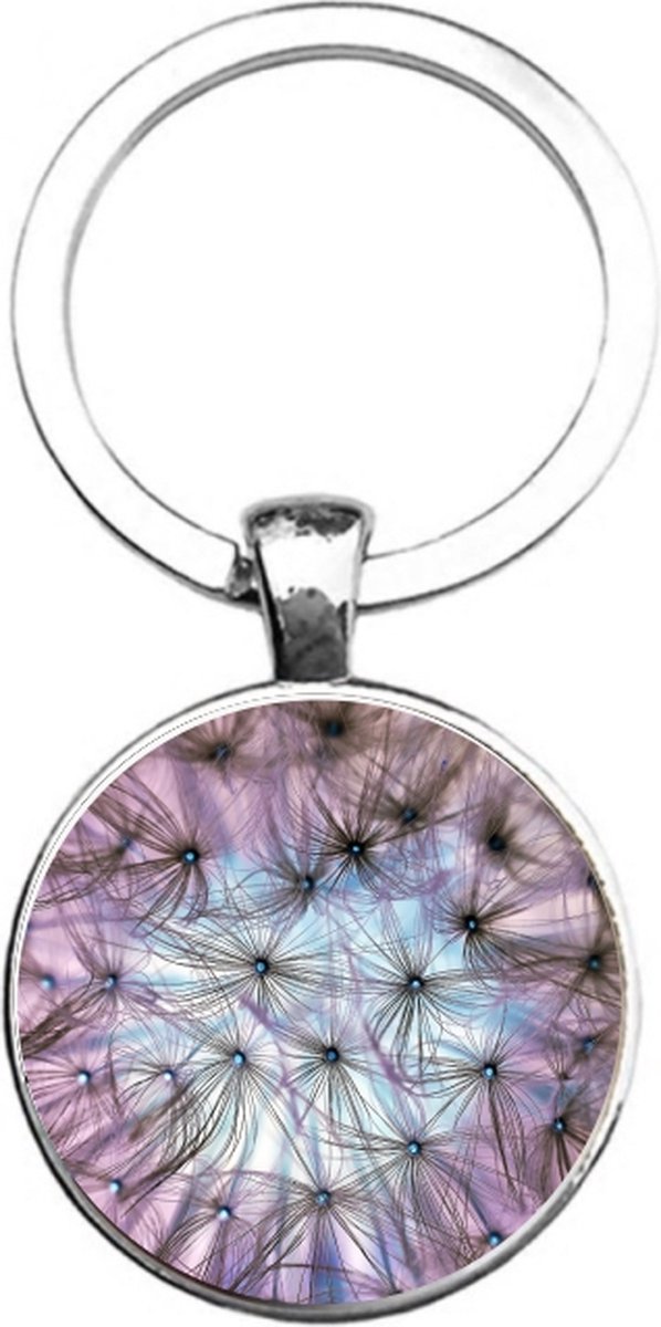 Sleutelhanger Glas - Bloem