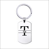 Niemand Is Perfect - Timo - RVS Sleutelhanger