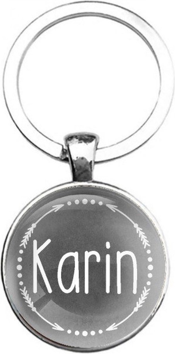 Sleutelhanger Glas - Karin