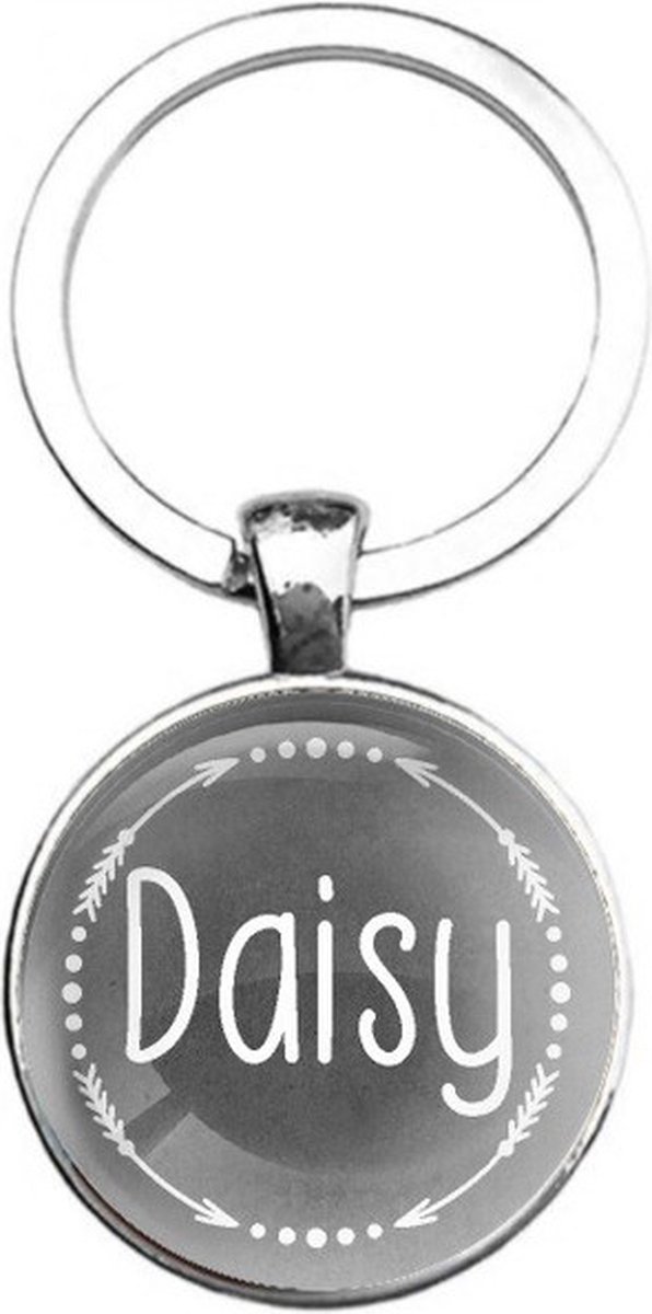 Sleutelhanger Glas - Daisy