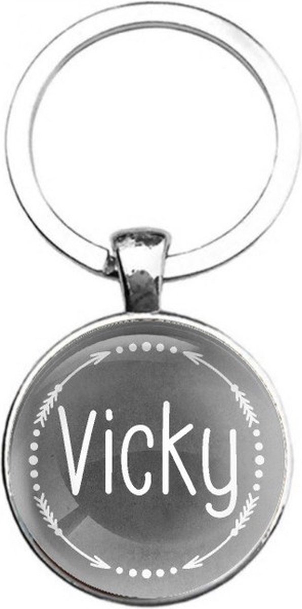 Sleutelhanger Glas - Vicky