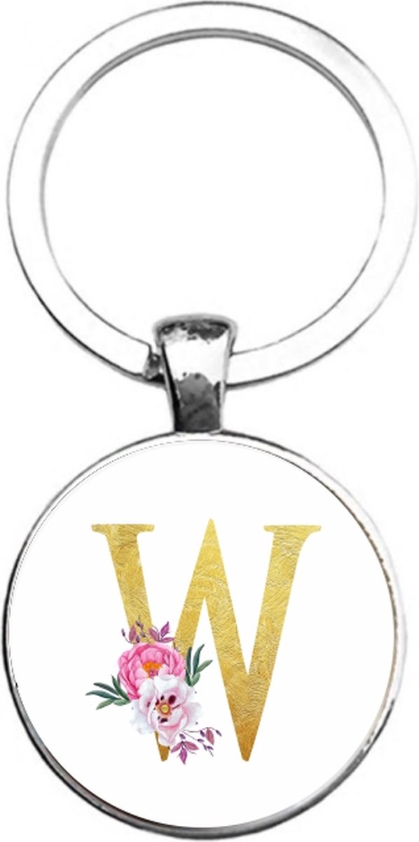 Sleutelhanger Glas - W
