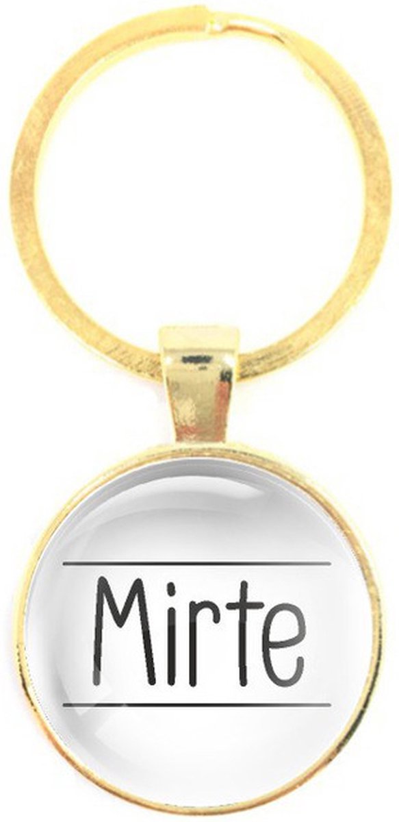 Sleutelhanger Glas - Mirte
