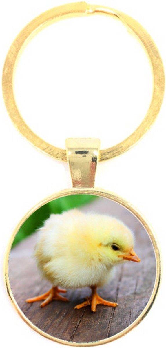 Sleutelhanger Glas - Kuiken