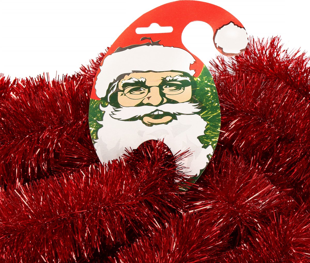Springos Kerstslinger | Guirlande | Kerstversiering | 6 m | Rood – foto 2