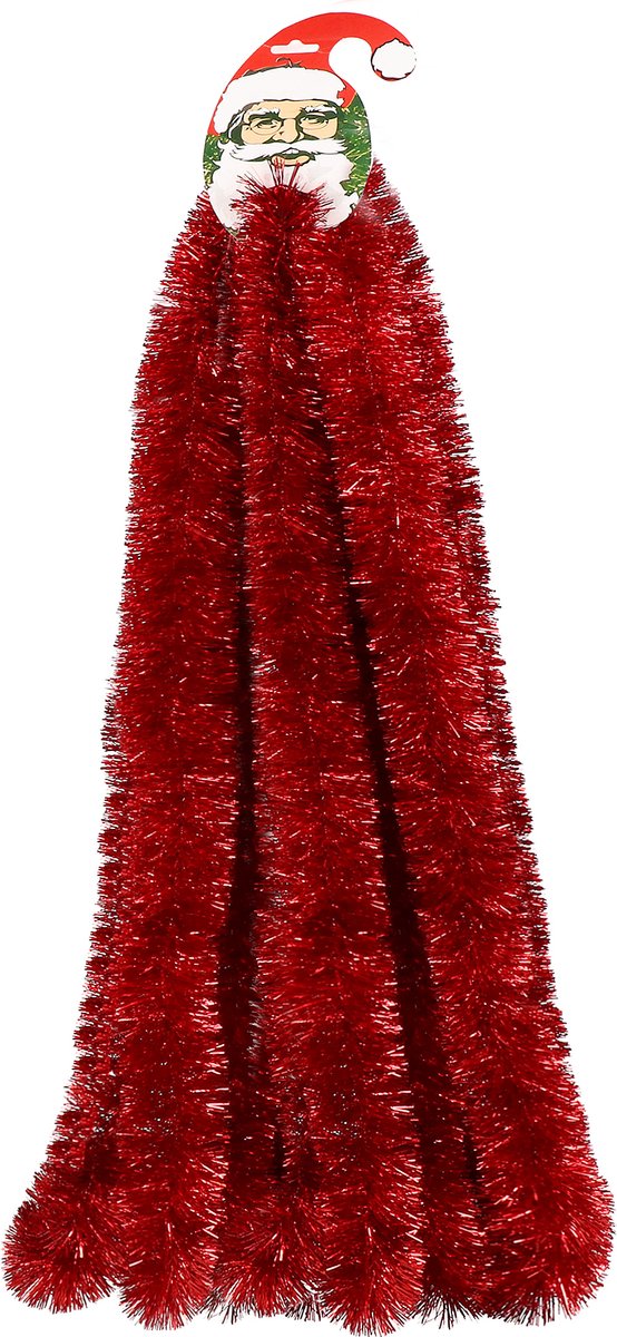 Springos Kerstslinger | Guirlande | Kerstversiering | 6 m | Rood – foto 6