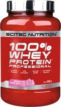Scitec Nutrition - 100% Whey Protein Professional (Strawberry/White Chocolate - 920 gram) - Eiwitshake - Eiwitpoeder - Eiwitten - Proteine poeder