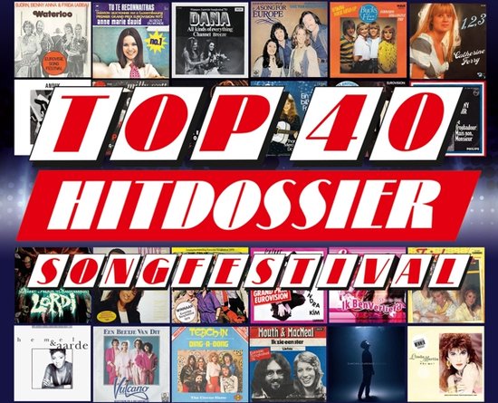 Top 40 Hitdossier - Songfestival - V/a