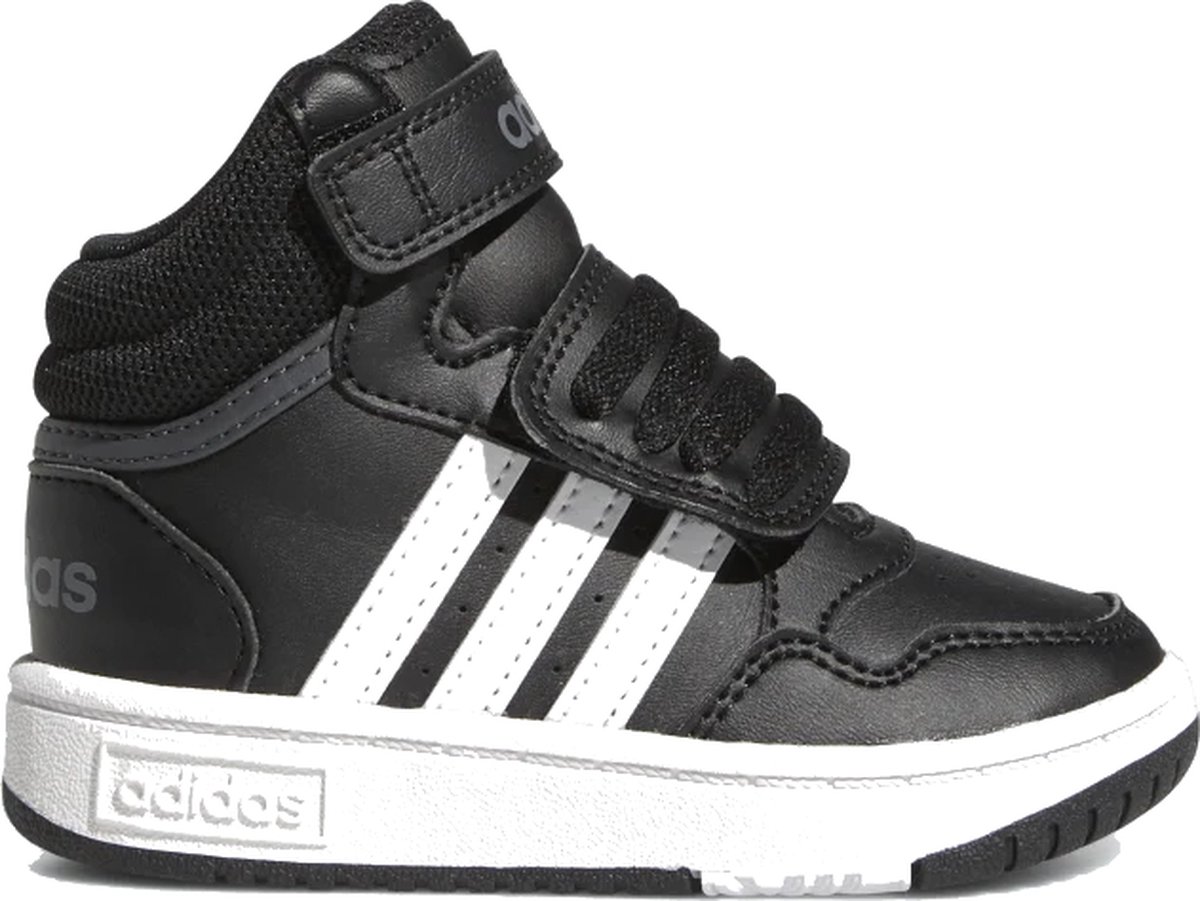 adidas Performance Hoops Mid Schoenen Kinderen – 20 Zwart