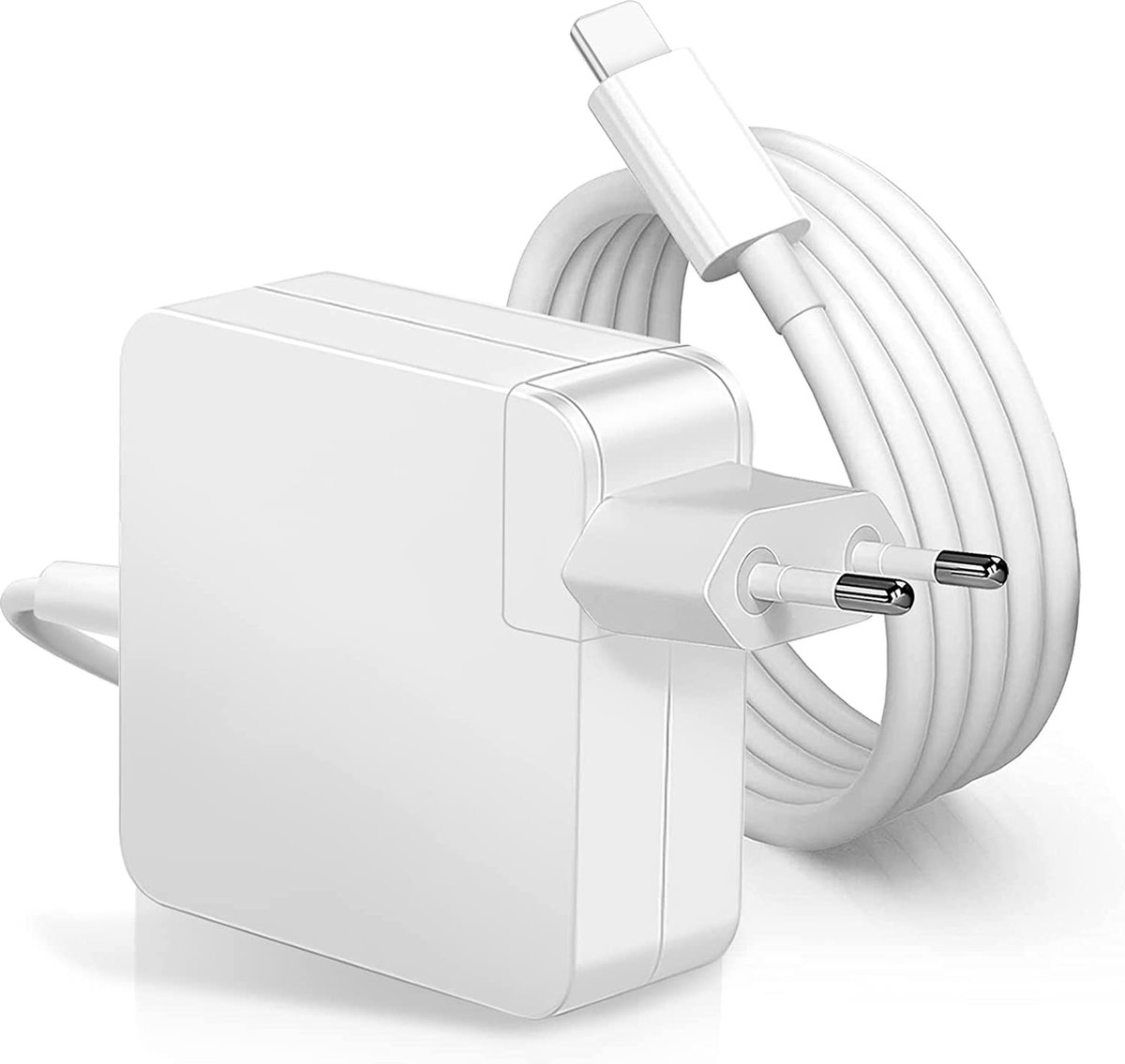 96W Voedingsadapter met Geïntegreerde USB C Kabel 2 Meter - 20.5V/4.7A - Geschikt voor MacBook Pro inch (2019,2020) - Phreeze