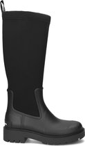 Dames Schoenen voor voor Laarzen voor Regenlaarzen Calvin Klein N11842 in het Zwart 