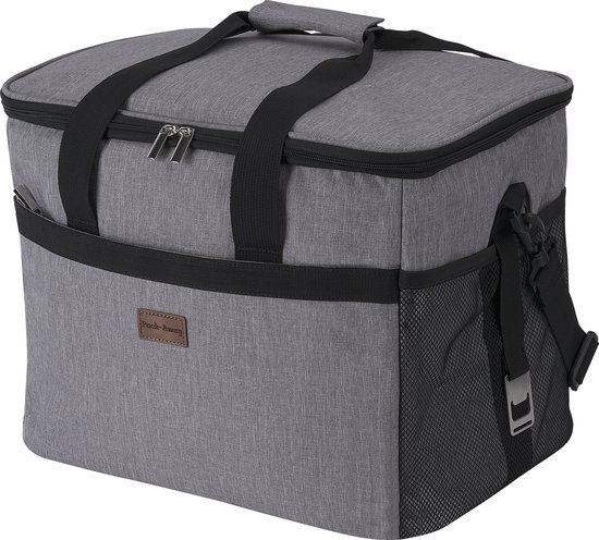 Sac isotherme 4 couches Packaway - Lunch Bag 30 litres - Grijs