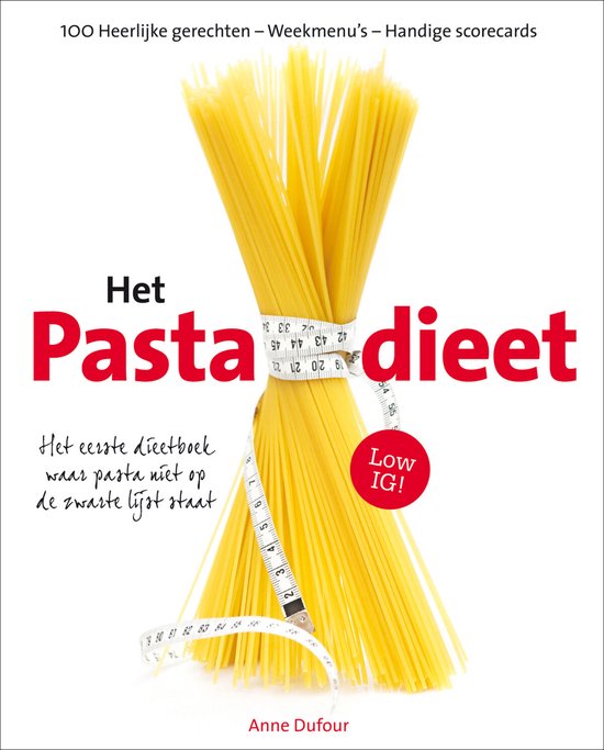 Cover van het boek 'Pasta Dieet' van A. Dufour