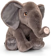 Pluche knuffel dieren olifant 45 cm - Knuffelbeesten speelgoed