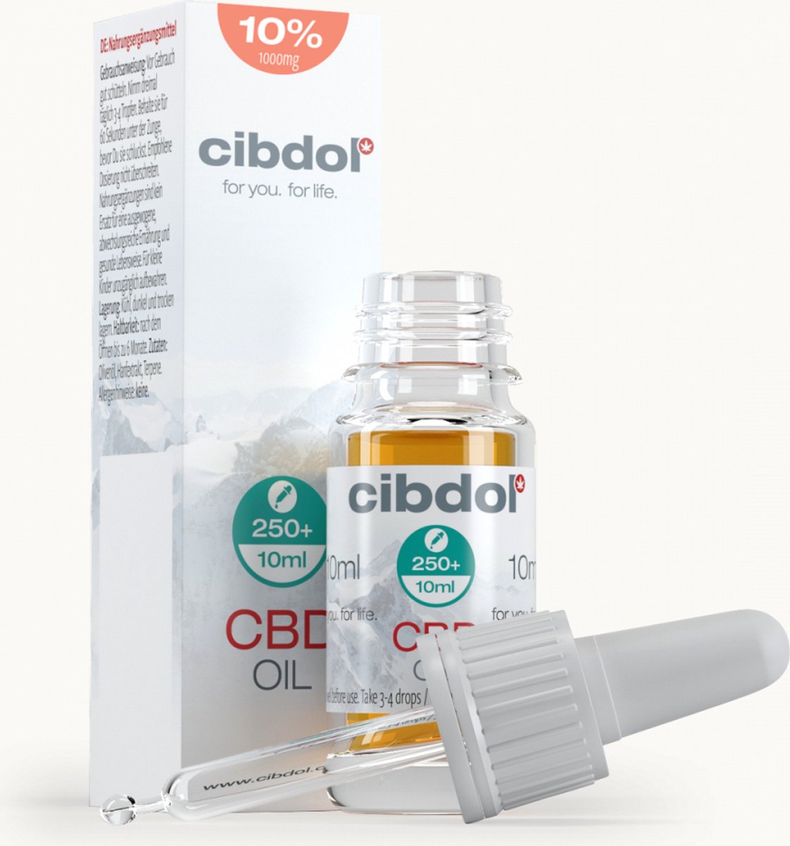 Cibdol - CBD Olie 10% (1000mg) - full spectrum - Voor optimaal effect
