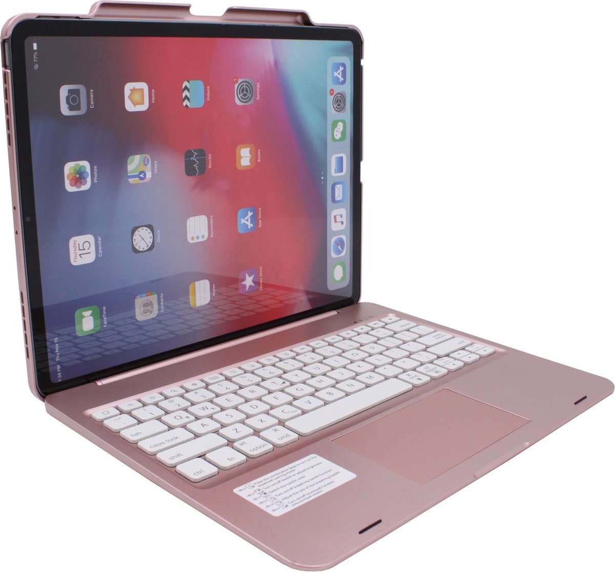 iPad Pro 11 2020 | 2021 Toetsenbord hoes met Trackpad