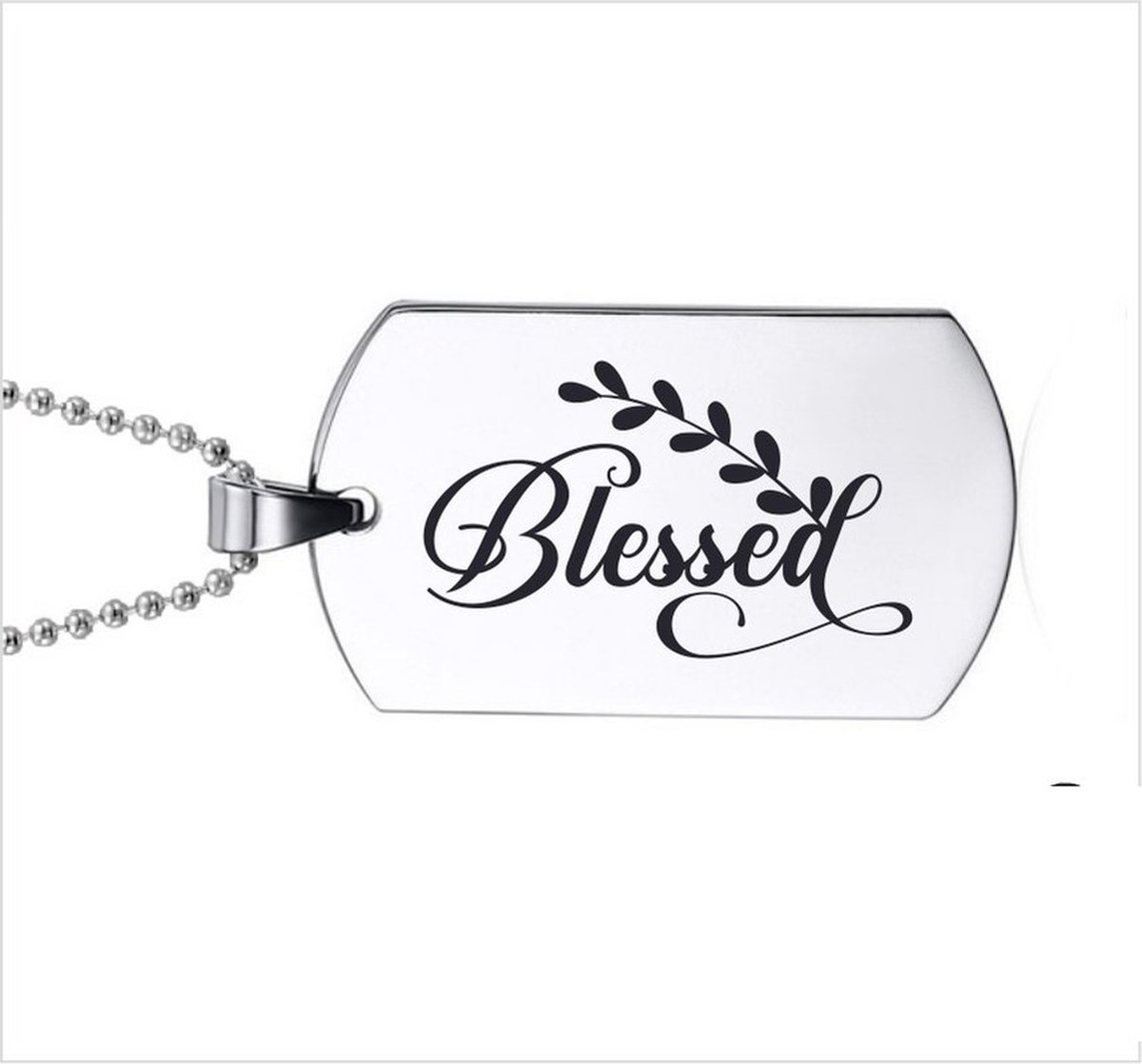 Ketting RVS - Blessed