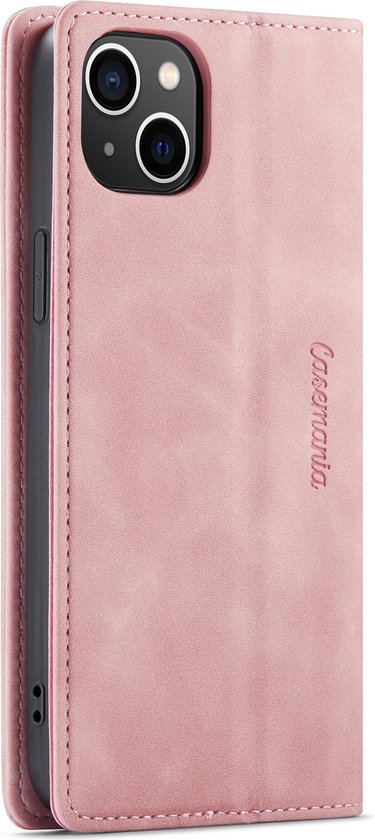 Apple iPhone 14 Plus Casemania Case Pastel Lilac - Wallet Book Case