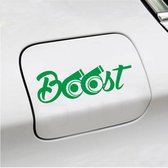 Bumpersticker - Boost - 6,3 X 19 - Groen