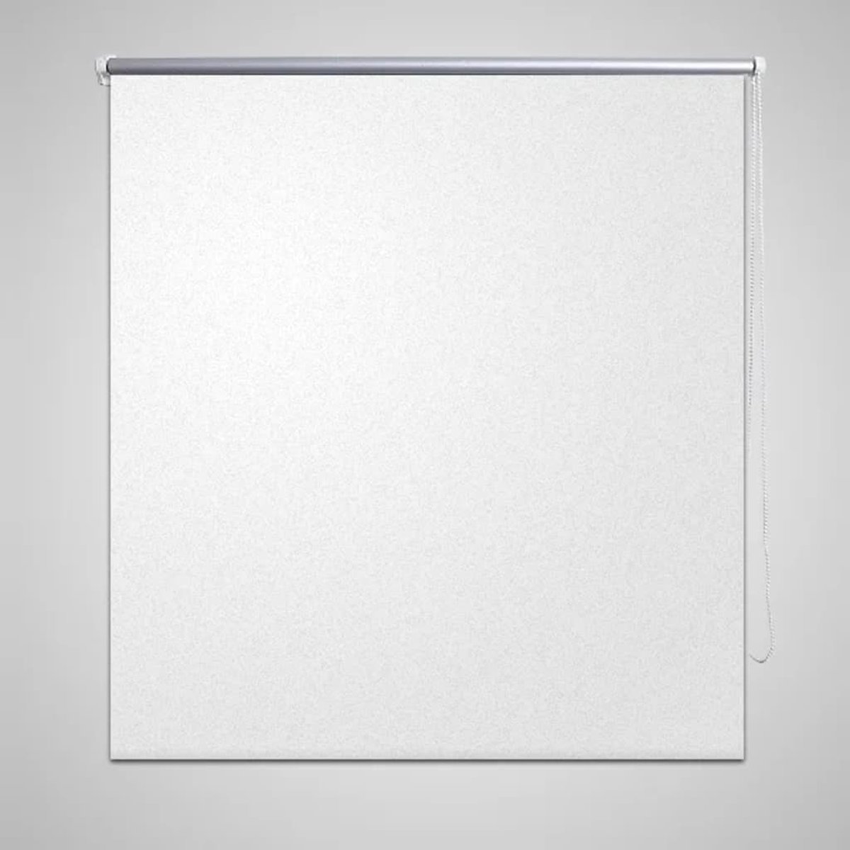 Decoways - Rolgordijn verduisterend 140 x 230 cm wit