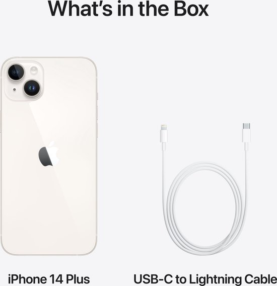 Apple iPhone 14 Plus - 128GB - Sterrenlicht
