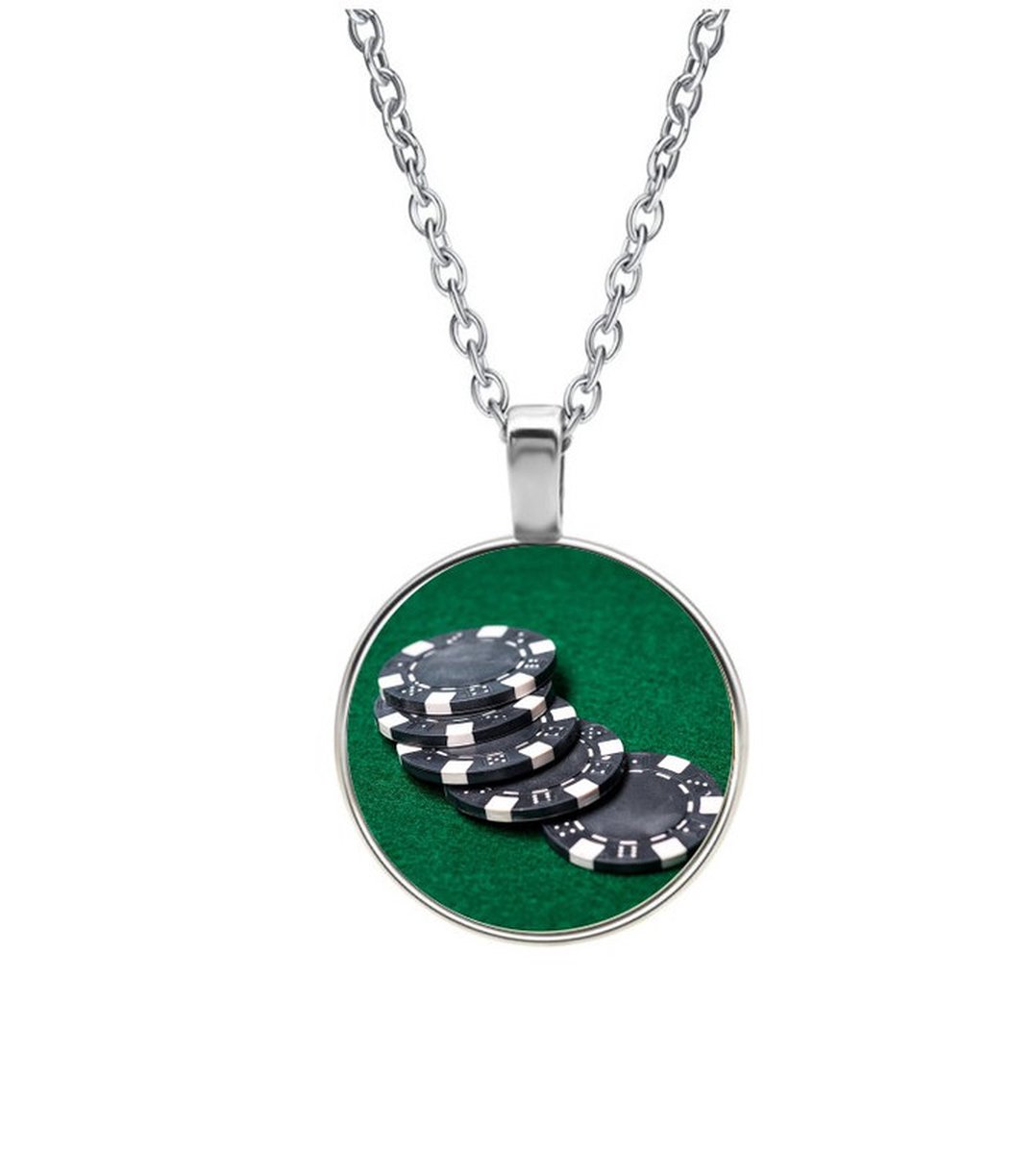 Ketting Glas - Poker