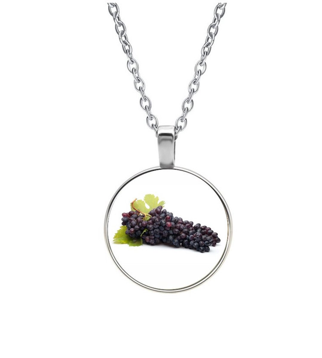 Ketting Glas - Druiven