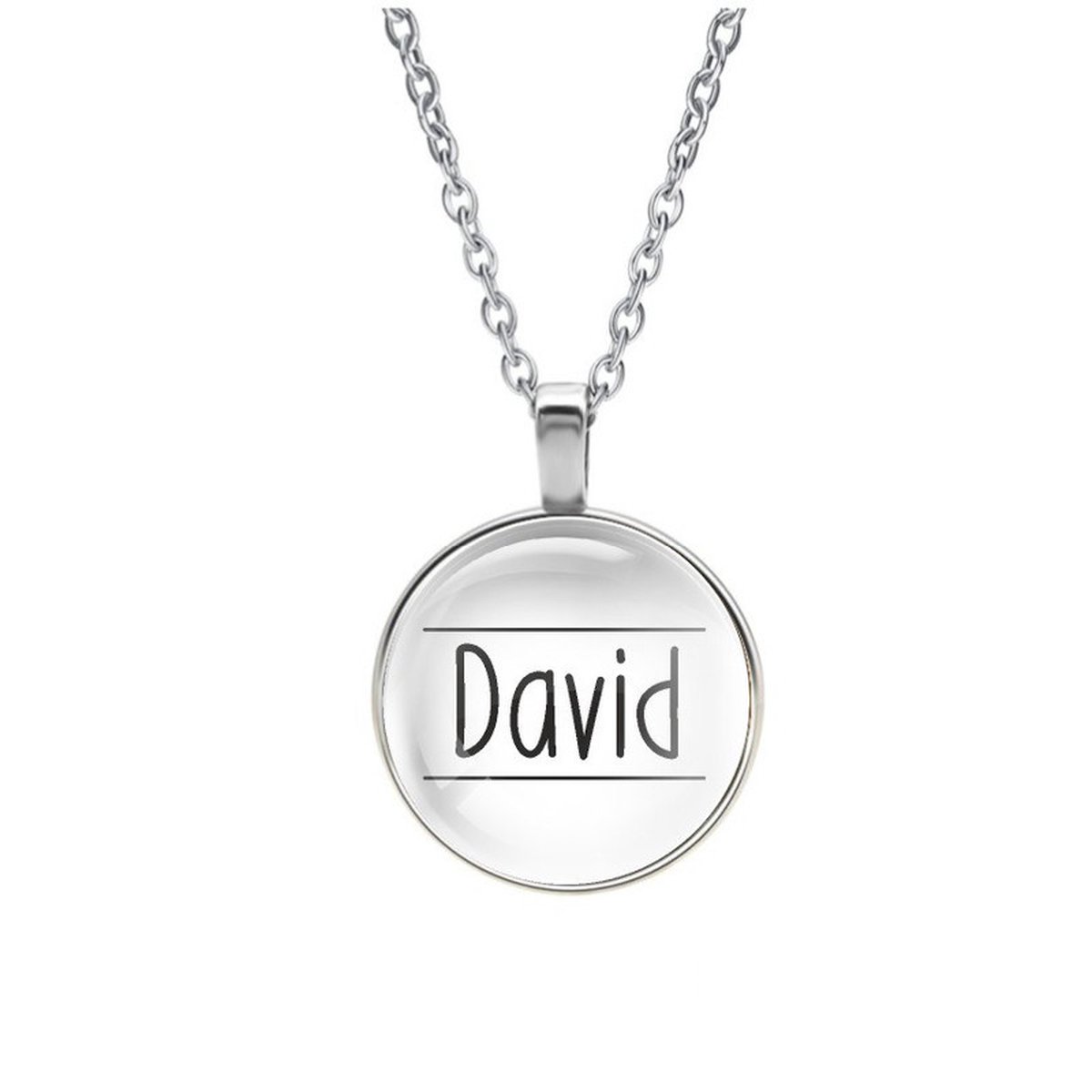 Ketting Glas - David