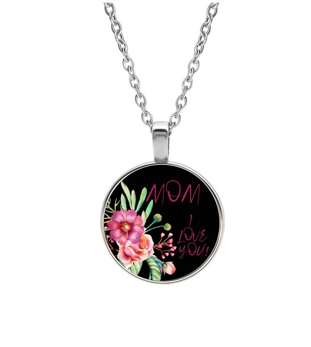 Ketting Glas - Mom